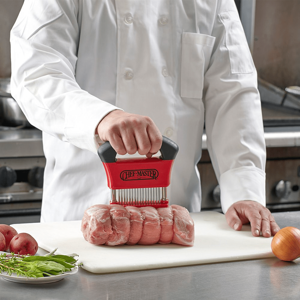 Chef Master 90009 Professional Meat Tenderizer w/48 BladesShopAtDean