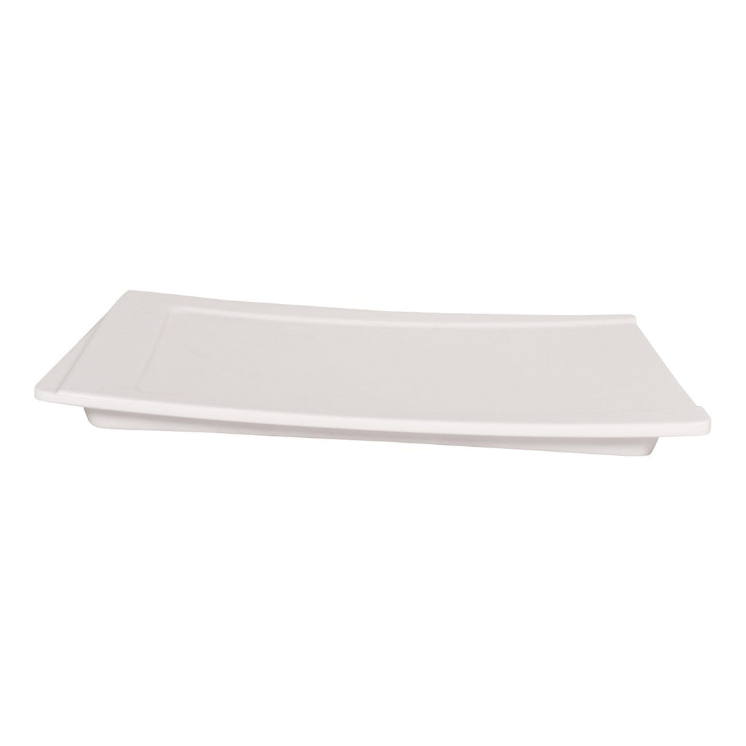 Cheforward Create White Rectangular Plate 9.8" Cheforward