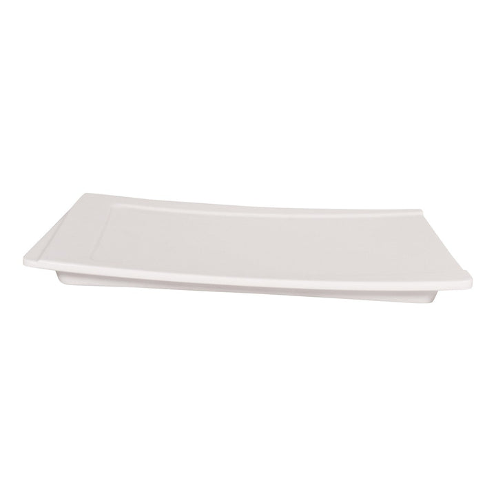 Cheforward Create White Rectangular Plate 9.8" Cheforward