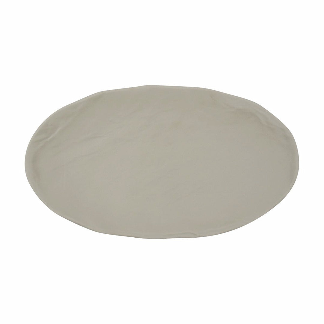 Cheforward Endure 12.5" Oval Sandstone Plate