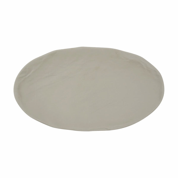 Cheforward Endure 12.5" Oval Sandstone Plate Cheforward