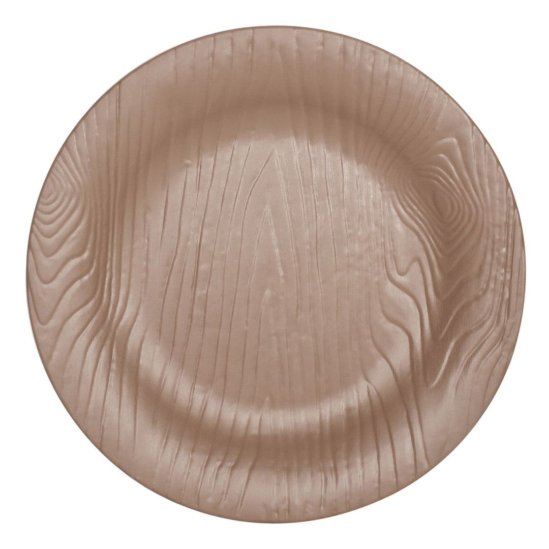 Cheforward Sustain Round Rim Platter Latte 14"