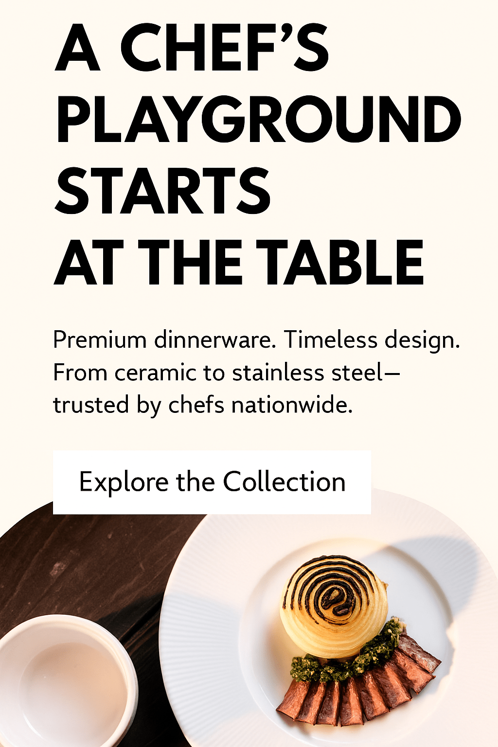 International Tableware Chef's Playground 