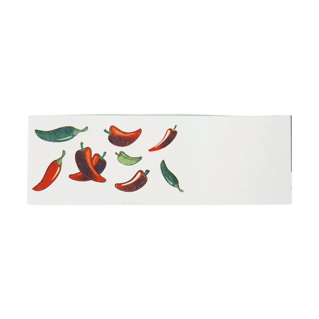 Chili Pepper Printed Paper Napkin Ring Bands