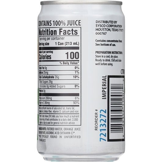 Citavo Grove 7.2 oz 100% Orange Juice 24/CaseShopAtDean