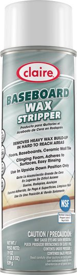 Claire 856 19 Oz Baseboard Cleaner & Wax Strip