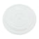Clear PET Straw Slot Lid