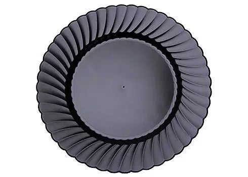 WNA CW10144BK Classicware 10.25" Black Heavy Duty Plates WNA