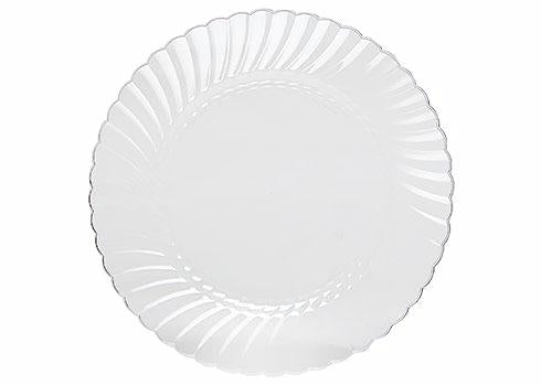 Comet 6" Clear Classicware Heavy Duty Plates (CW6180CL)