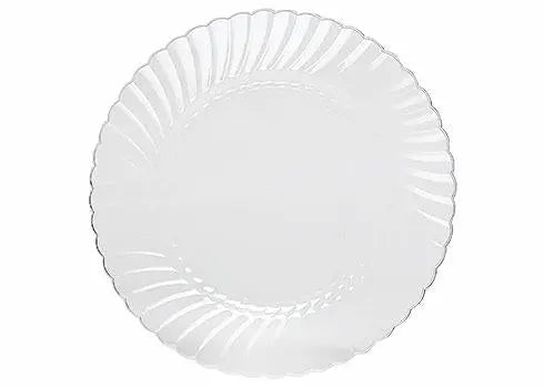 WNA CW6180CL Classicware 6" Clear Heavy Duty Plates WNA