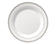 WNA MP6WSLVR Comet 6" Masterpiece Plate Silver Rim