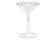 WNA MT696 Comet 6 Oz Martini Clear Base