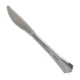 WNA 630155 Reflections Silver 7.5" Plastic Knives