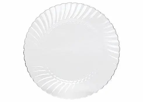 WNA CW75180CL Classicware 7.5" Clear Heavy Duty Plates WNA