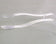 WNA A7TSCL Comet 9" Serving Tongs Clear