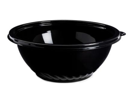 CaterLine Pack N Serve APB160BL 160 oz Black Cater Bowls