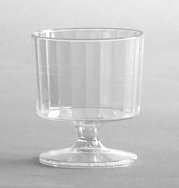 WNA CCW2240 Comet 2 Oz 1-Piece Plastic Crystal Wine Glass WNA