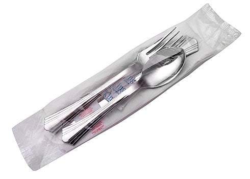 WNA Reflections LUXKIT3 Silver Cutlery Kit F/KN/SP/S&P/Napkin 100/Case