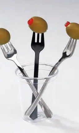 WNA RFPFK4 Comet Petites Reflections 4.2" Tasting Forks WNA