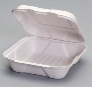 Compostable 8x8 Carryout Container (HF240) 200/Case