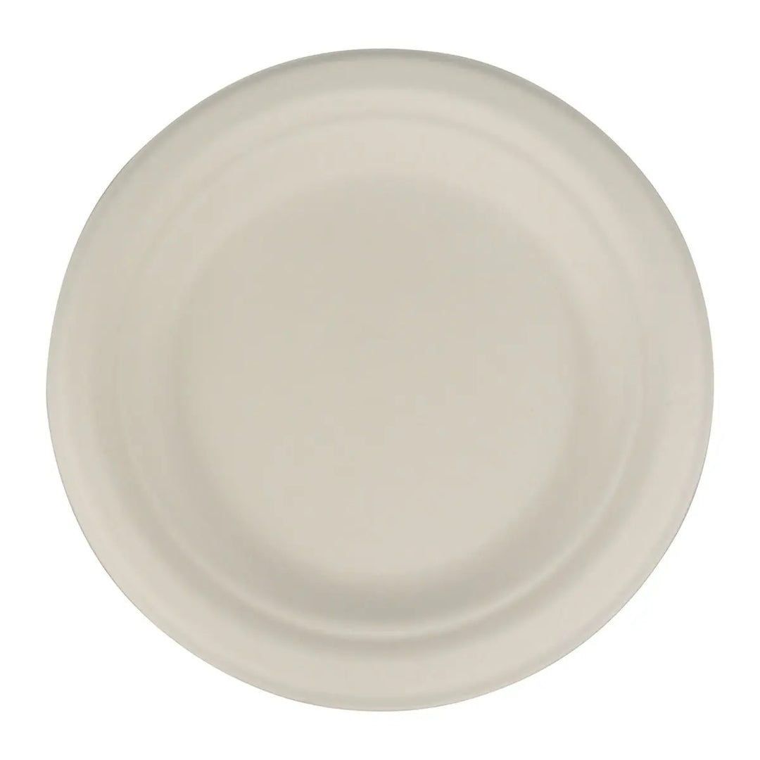 Compostable White 6" Plate