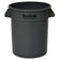 Continental 2000GY 20 Gallon Grey Huskee Round Receptacle