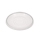 Continental 51CCBLK033 Black Line Double Well Saucer