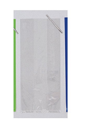 Creative Converting 071014 5" X 11" Large Clear Cello Bags