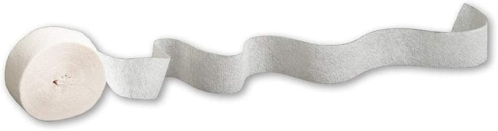 Creative Converting 078010 White Crepe Streamer 81' Creative Converting