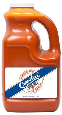 Crystal Louisiana's 1 Gallon Pure Hot Sauce