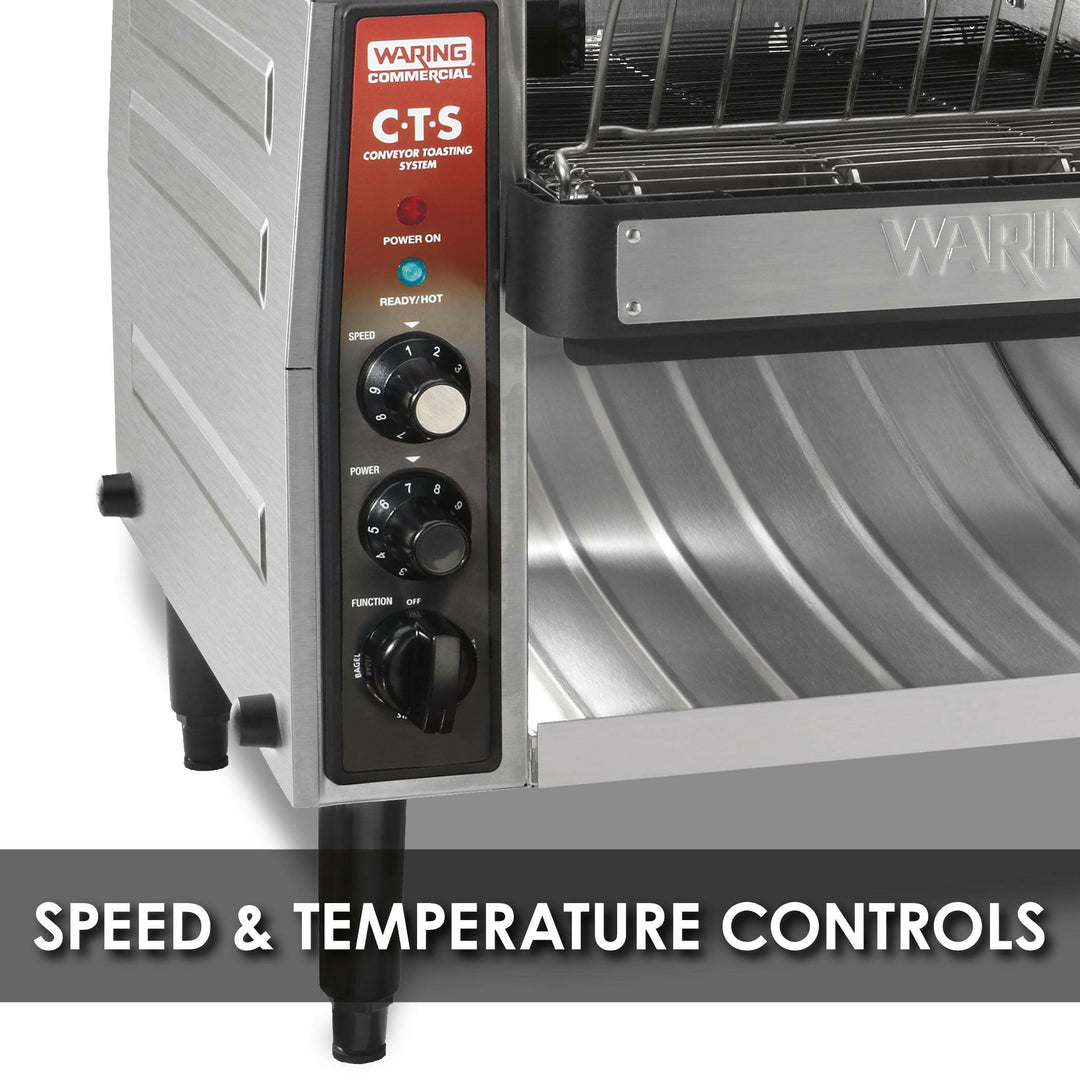 Waring CTS1000B Commercial Conveyor Toaster 208V Waring