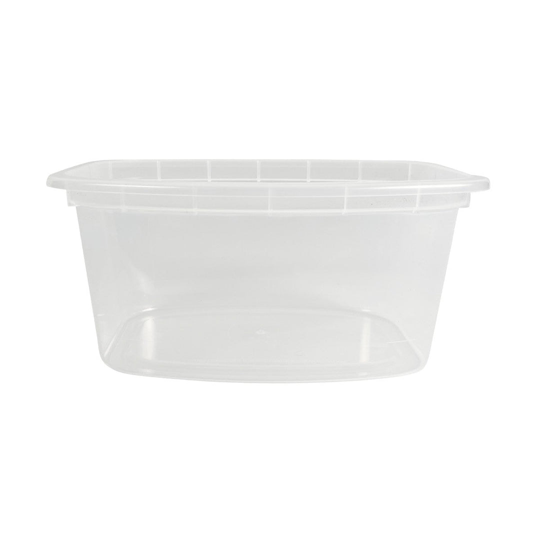 CuBE DR-516-CB 16 Oz Rectangle Clear Bottom Only 400/Case