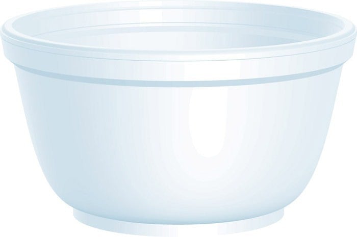 Dart 10B20 10 Oz White Foam Bowls Dart