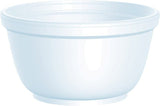 Dart 12B32 12 Oz White Foam Bowls