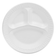 Dart 10CPWCR 10.25" Concorde White Sectioned Foam Plate