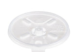 Dart 12FTLS Translucent Lift N' Lock Lid with Straw Slot