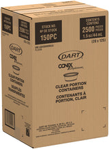 Dart 150PC 1.50 Oz Plastic Souffle Cups
