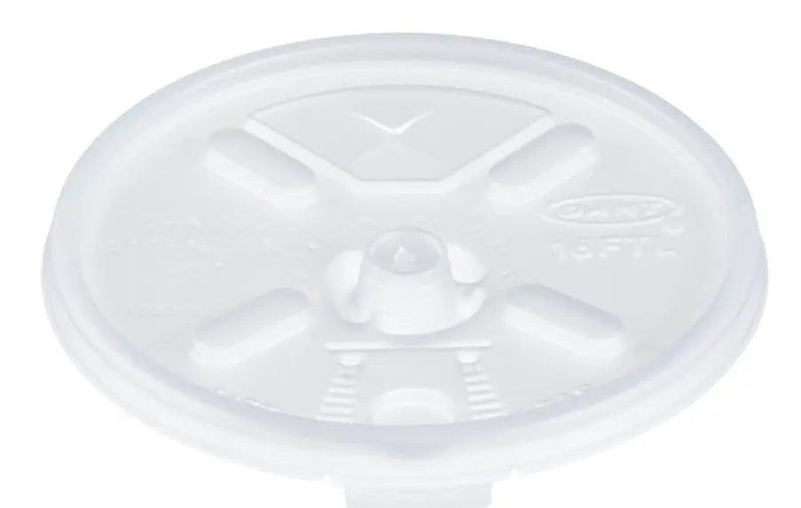 Dart 16FTLS Translucent Lift n' Lock Lid w/ Straw Slot Dart