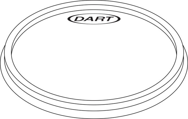 Dart 20CL Clear Non-Vented Lid Dart