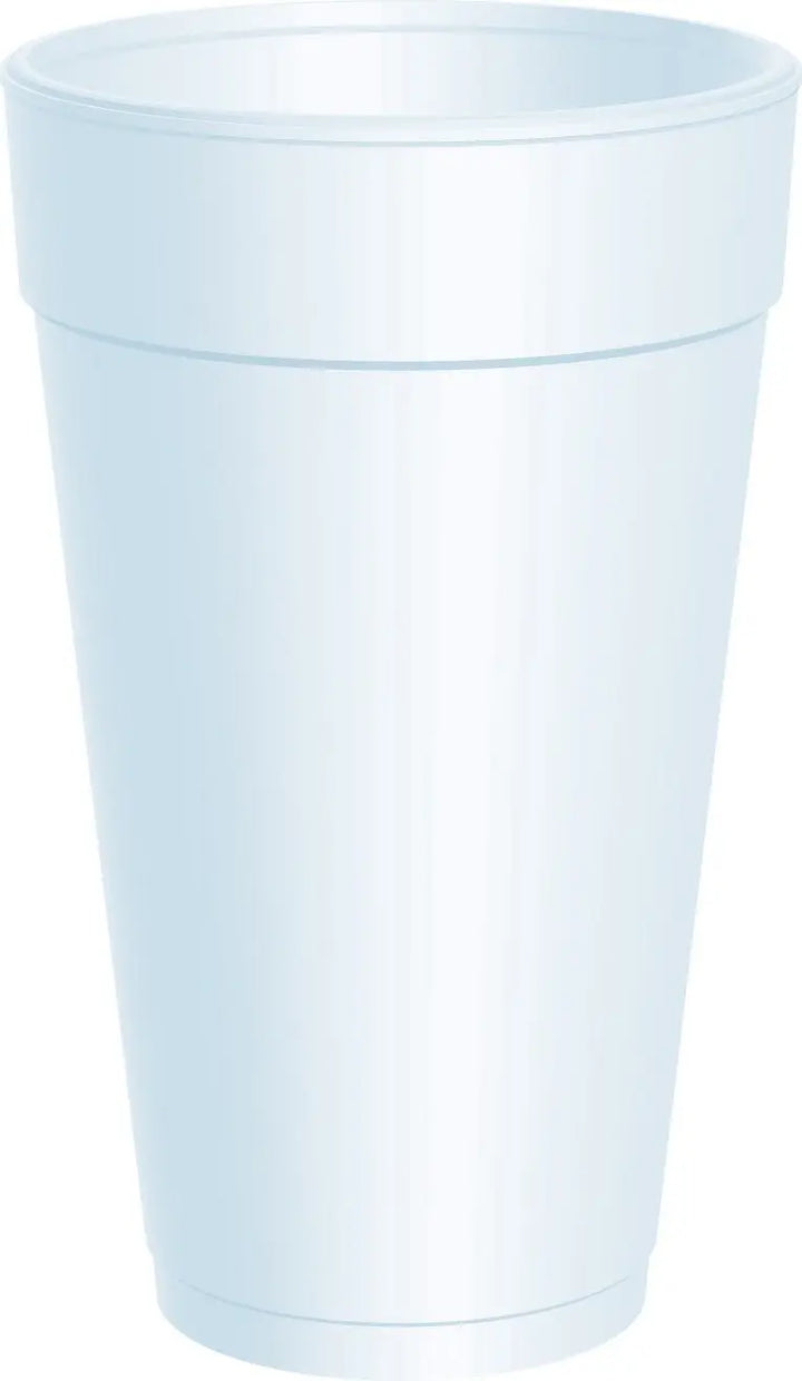 Dart 20J16 20 Oz White Hot/Cold Foam Cup Dart