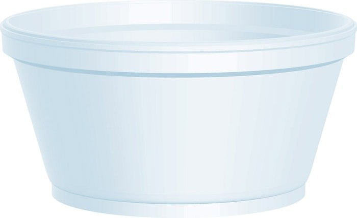 Dart 8SJ20 8 Oz White Foam Soup Cup