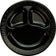 Dart 9CPBQ 9" Black Laminated Sectioned Foam Plate