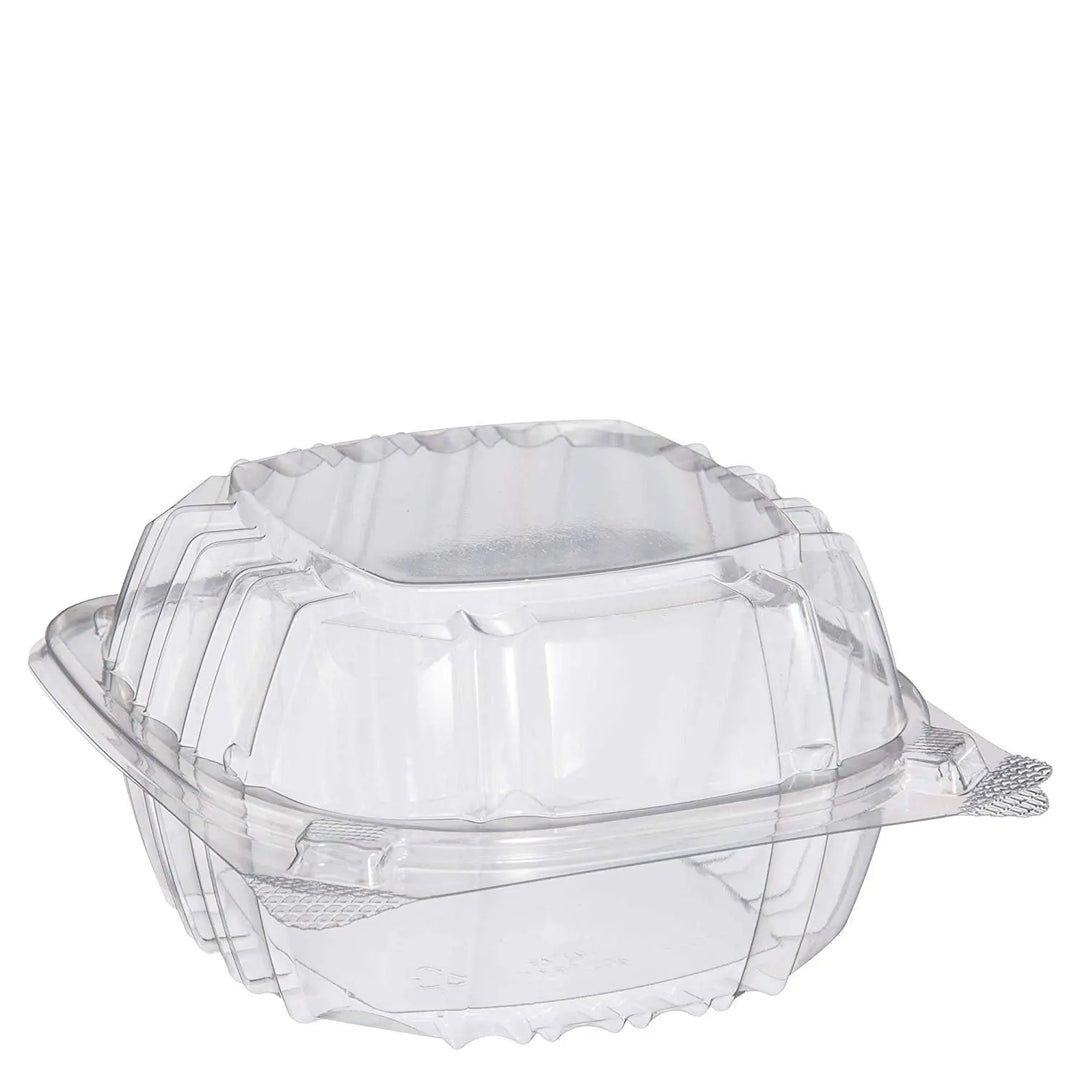 Dart C57PST1 6X6 ClearSeal Hinged Container