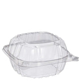 Dart C57PST1 6X6 ClearSeal Hinged Container