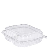 Dart C95PST3 9.5X9 3-Compartment ClearSeal Hinged Conatiners