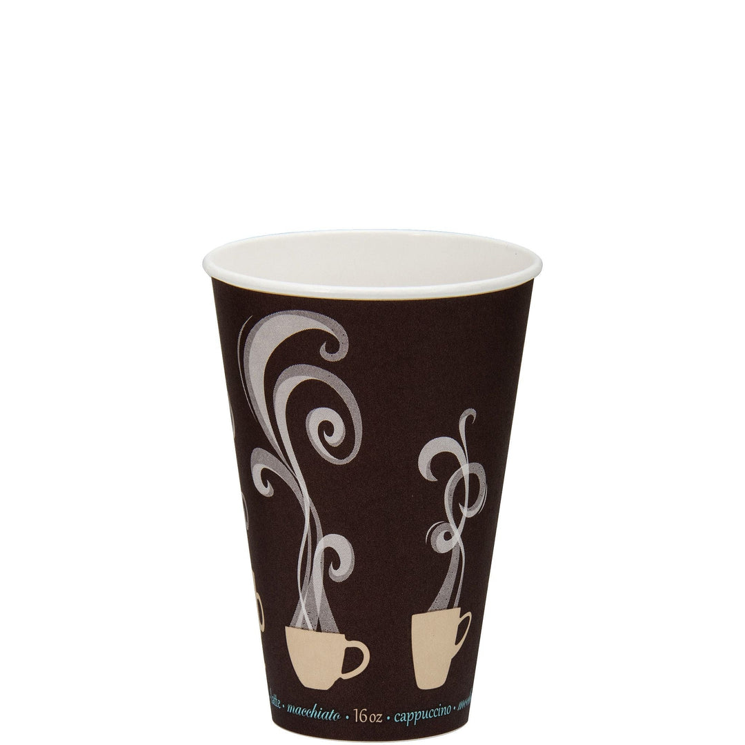 Solo DWTG16ST ThermoGuard Insulated Paper Hot Cups 16 oz
