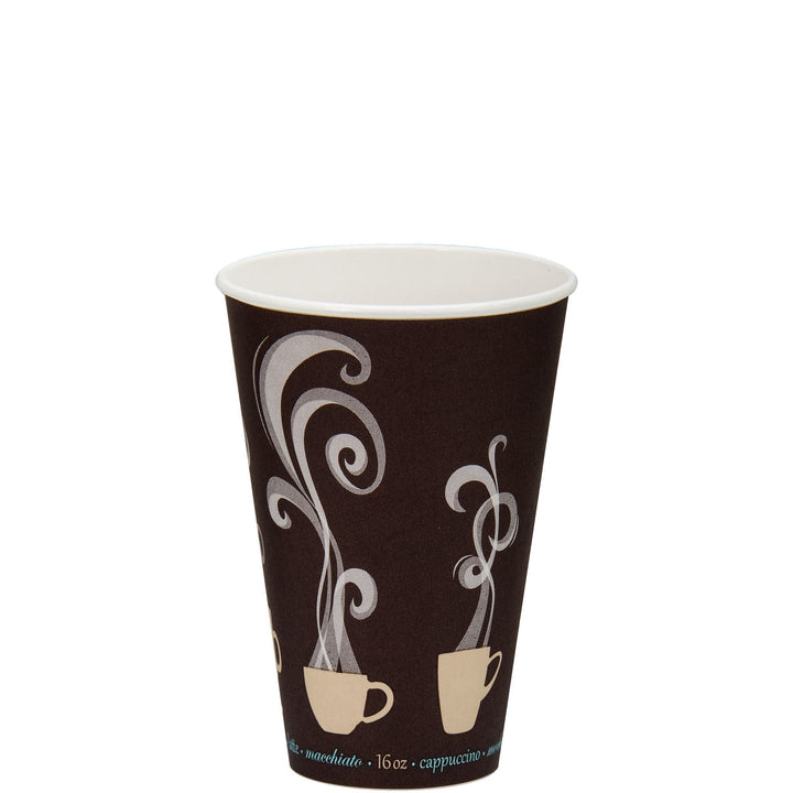 Solo DWTG16ST ThermoGuard Insulated Paper Hot Cups 16 oz Solo