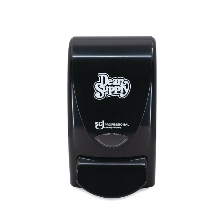Deb Black Curve 1 Liter Soap/Sanitizer Dispenser "Dean Supply" Deb