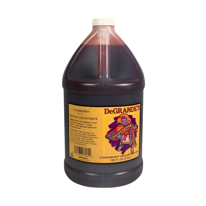 DeGrande's Strawberry Daiquiri Bar Mix Gallon ShopAtDean