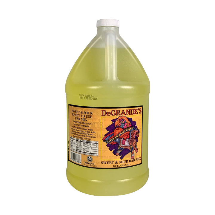 DeGrande's Sweet and Sour Bar Mix Gallon ShopAtDean
